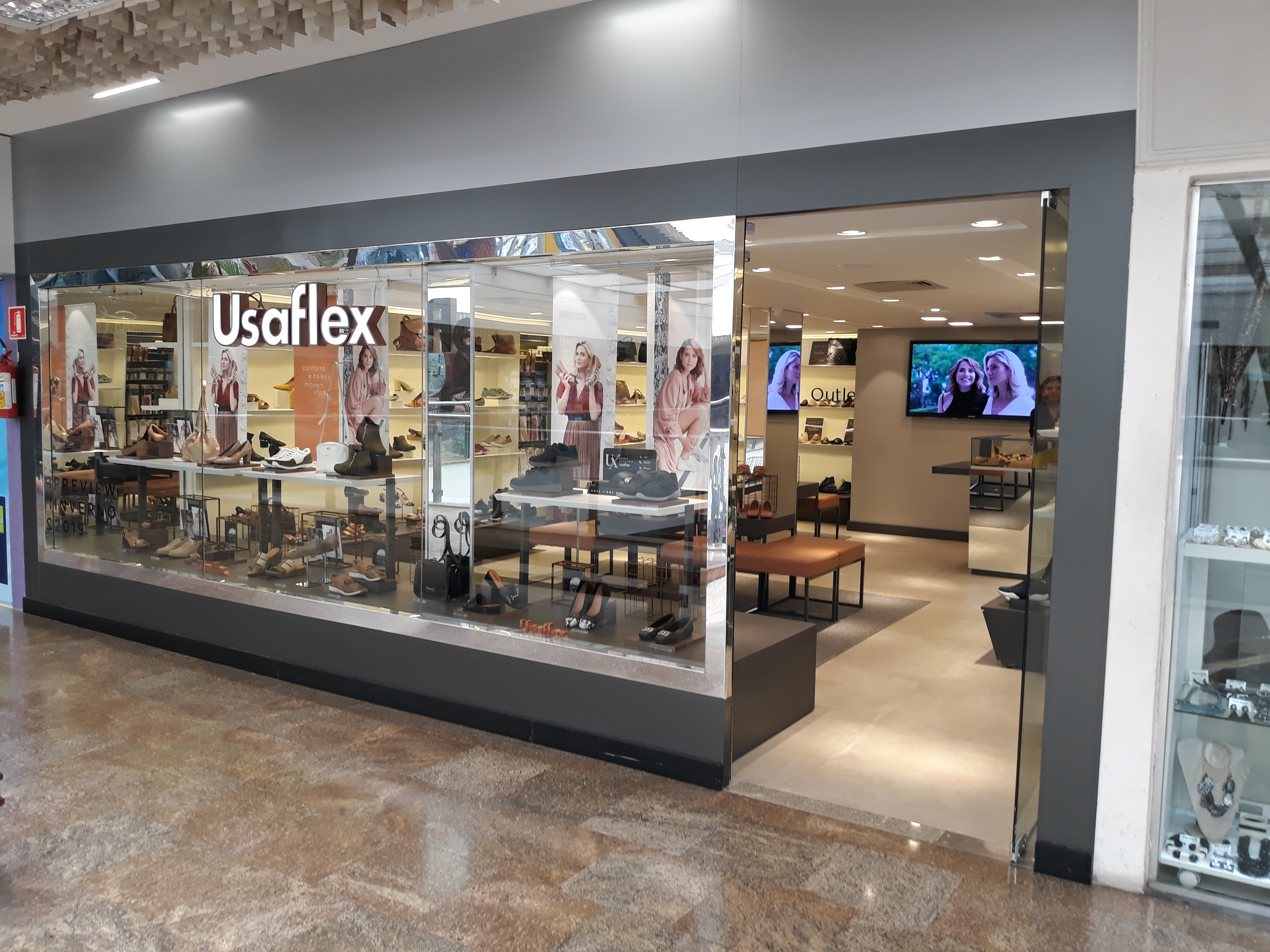 Technology announcer pad USAFLEX – Shopping Balneário