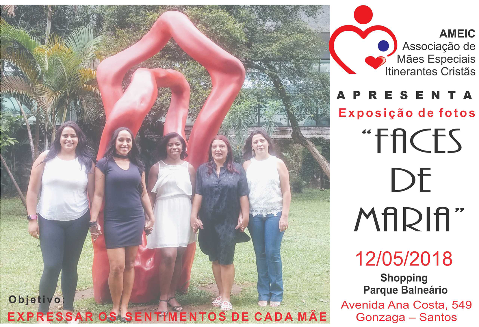 Exposição De Fotos Celebra O Dia Das Mães No Shopping Parque Balneário