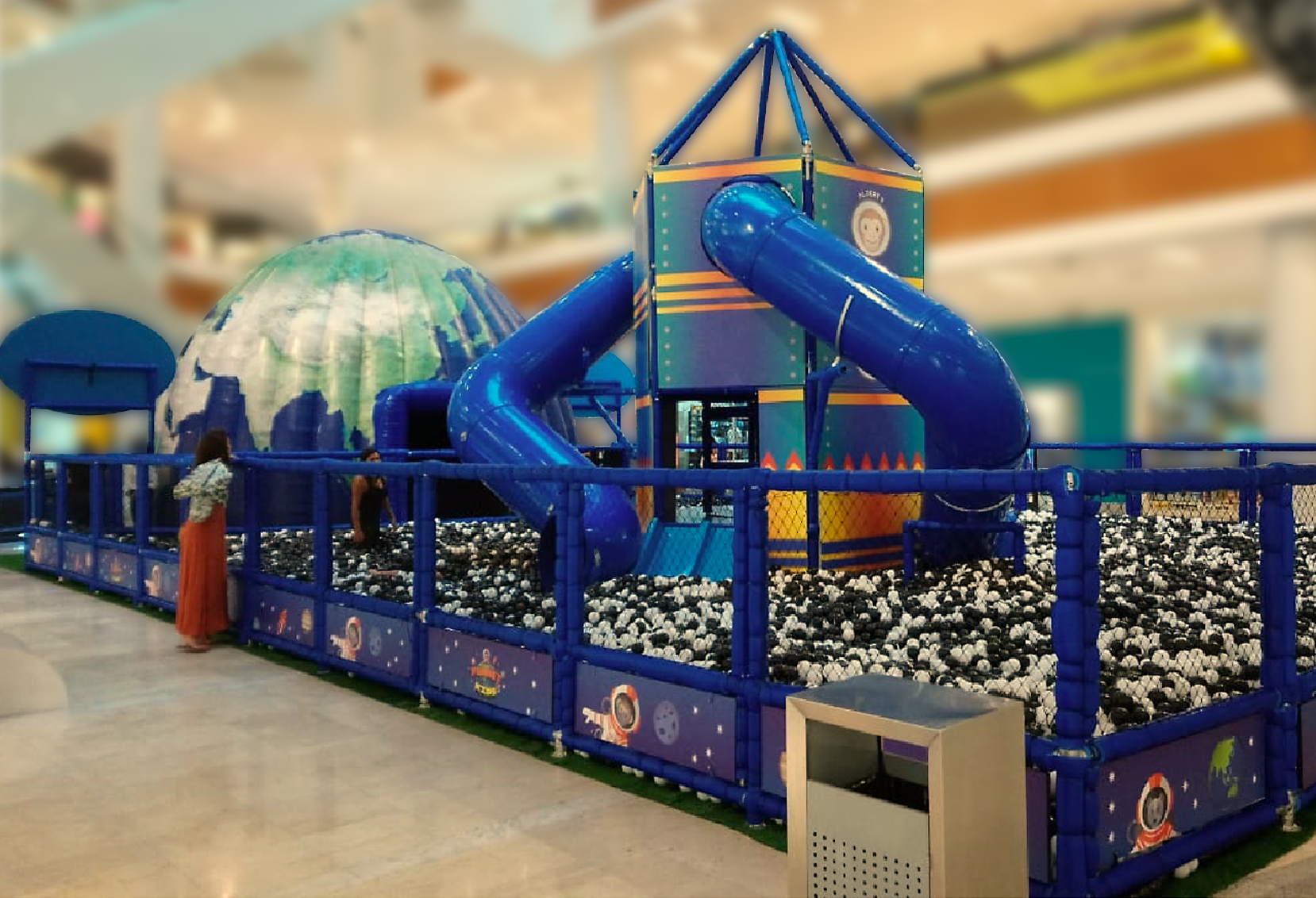 Planet Kids Diverte E Ensina Crianças No Shopping Parque Balneário